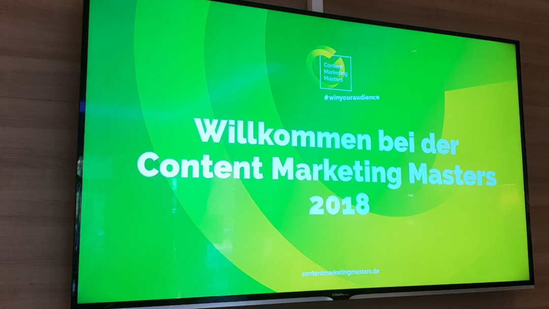 Rückblick auf die Content Marketing Masters 2018