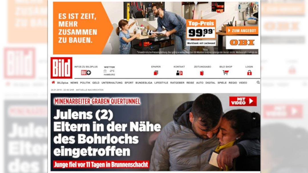 Schockierende Bad Ads bei OBI und Spiegel Online
